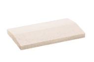 CHAPERON A DEUX PENTES 30*50 BLANC DIST GOUTTE 25 CM - BLANC CHAPERON A DEUX PENTES 30*50 BLANC DIST GOUTTE 25 CM - BLANC